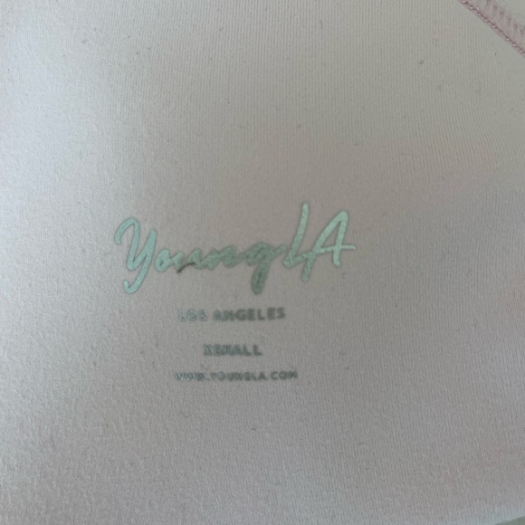 Young LA pink workout set